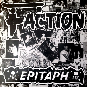 THE FACTION "Epitaph" 12" Ep (Beer City) Clear Vinyl